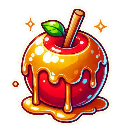 Кофе Яблоко в карамели 10шт — Фрукты, Карамель | Dripster